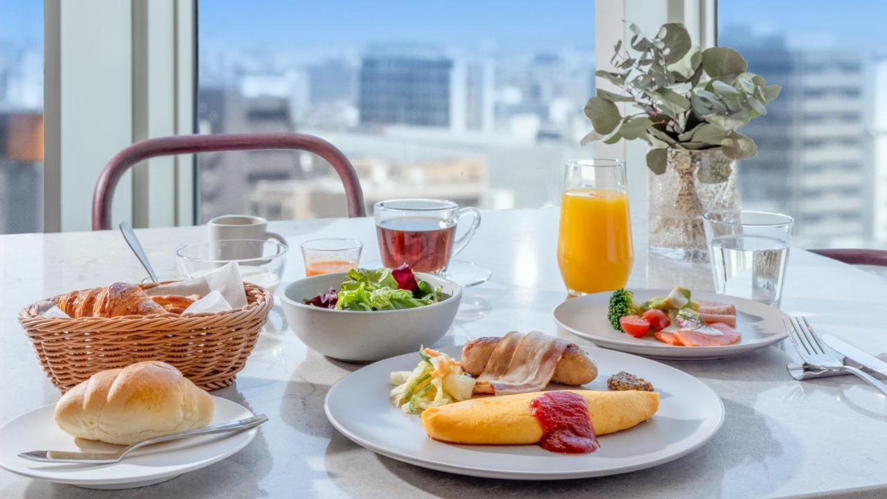 Miyako Hotel Hakata Fukuoka  Ngoại thất bức ảnh Breakfast at the hotel