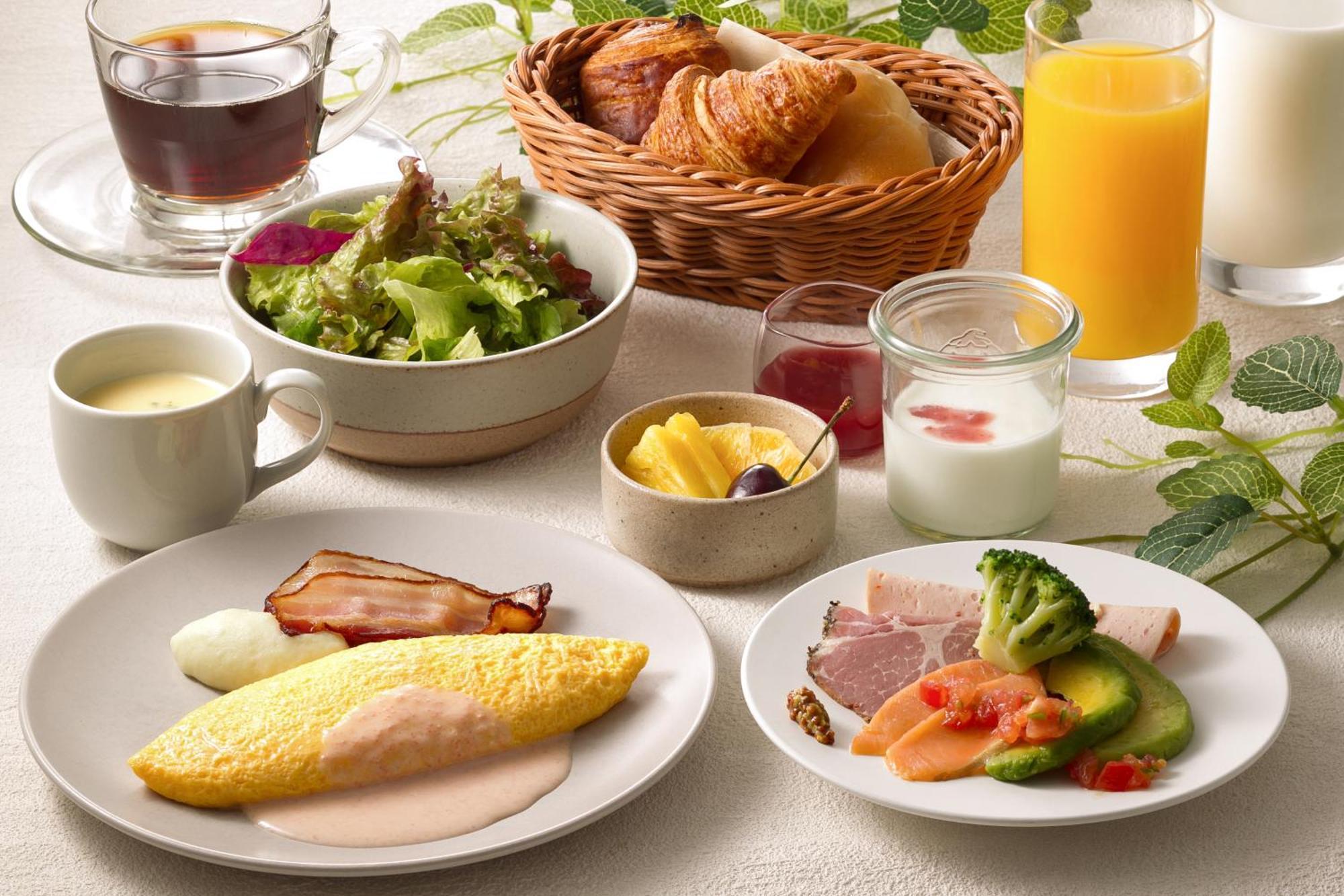 Miyako Hotel Hakata Fukuoka  Ngoại thất bức ảnh A Japanese breakfast